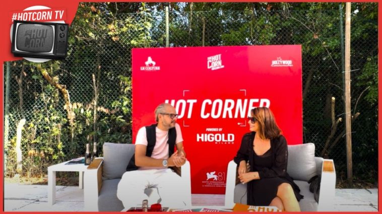 Alessia Barela all'Hot Corner di Venezia 81 con Vermiglio