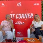 Sveva Alviti all'Hot Corner di Venezia 81