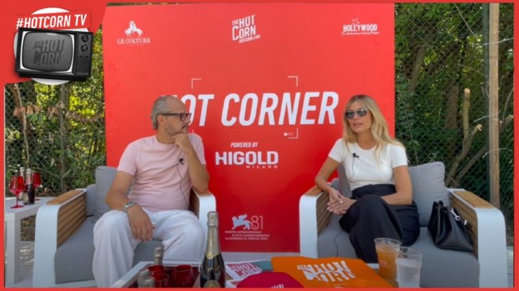Sveva Alviti all'Hot Corner di Venezia 81
