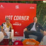 Marco Bonadei all'Hot Corner di Venezia 81 con La storia del Frank e della Nina