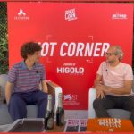 Filippo Scotti all'Hot Corner di Venezia 81 con L'orto americano