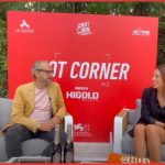 Valentina Parisse all'Hot Corner di Venezia 81 con il videoclip di Minimal, ma non solo...