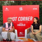 Barbara Venturato all'Hot Corner di Venezia 81 con Cortinametraggio XX