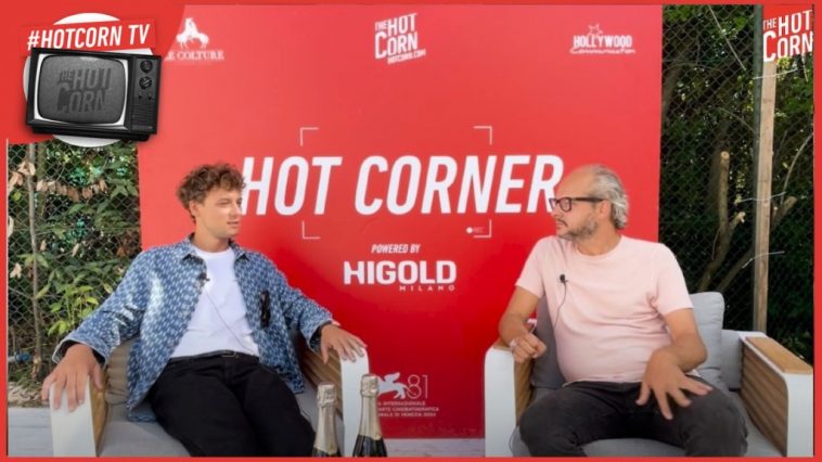 Romano Reggiani all'Hot Corner di Venezia 81 con L'orto americano