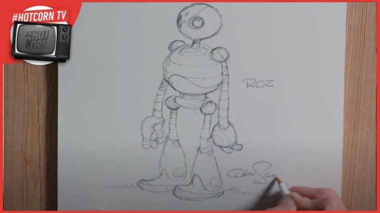 Volete imparare a disegnare Roz? Ce lo spiega il regista de Il Robot Selvaggio, Chris Sanders
