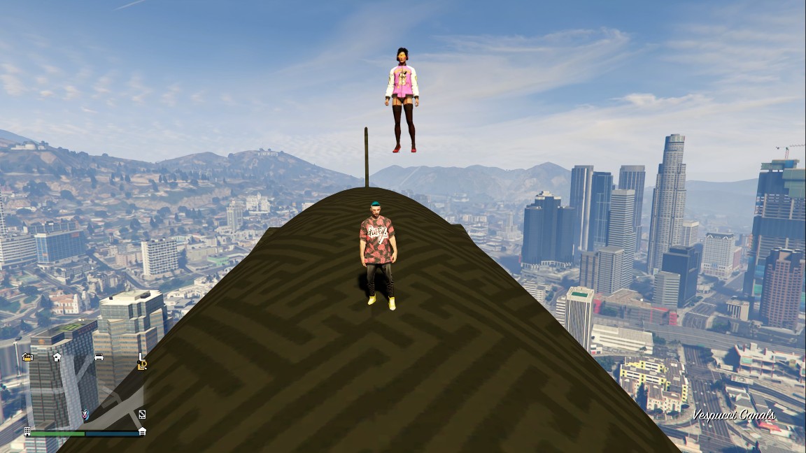 Una scena di Grand Theft Hamlet