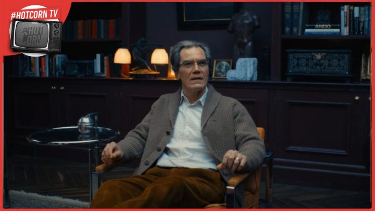 Michael Shannon in una scena di The End di Joshua Oppenheimer: Prossimamente nelle sale italiane