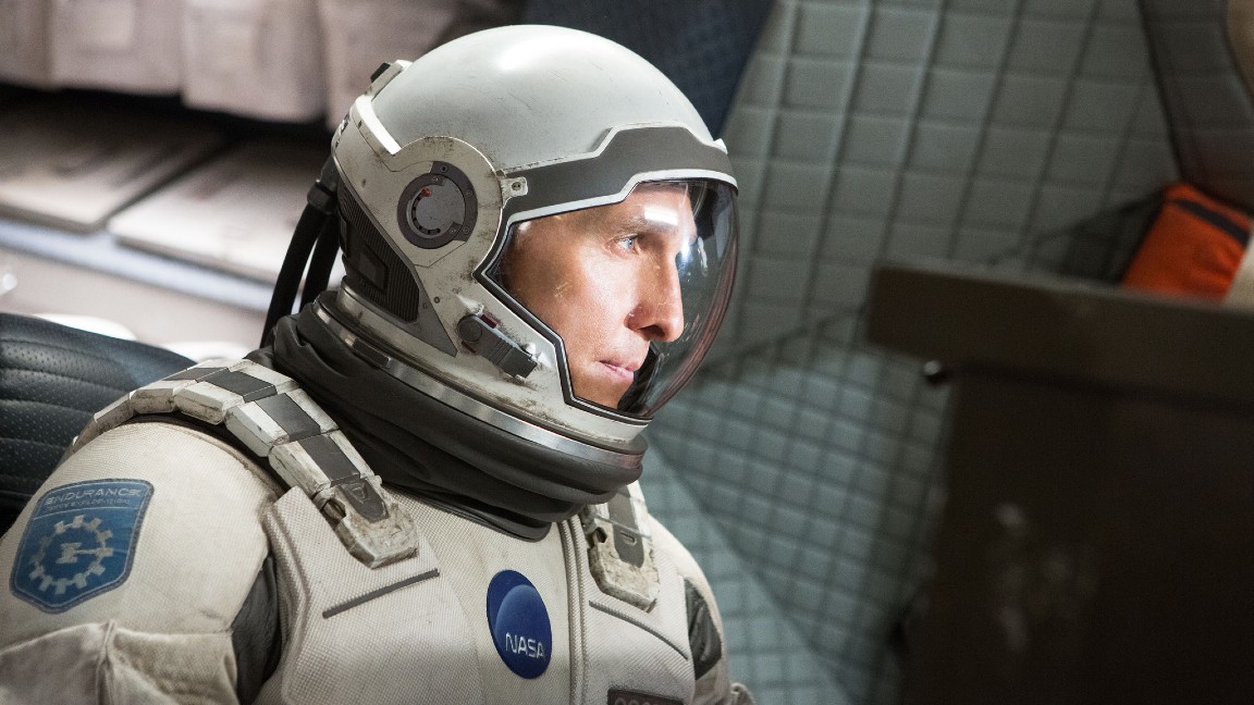 Matthew McConaughey in un momento di Interstellar