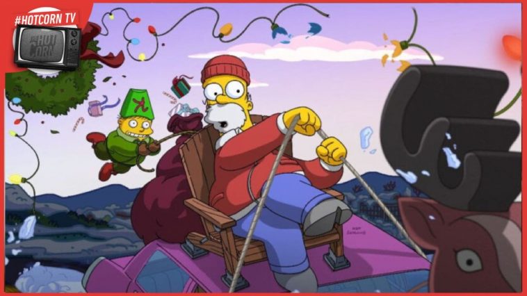 Un estratto dalla locandina ufficiale di I Simpson: O C'Mon All Ye Faithful