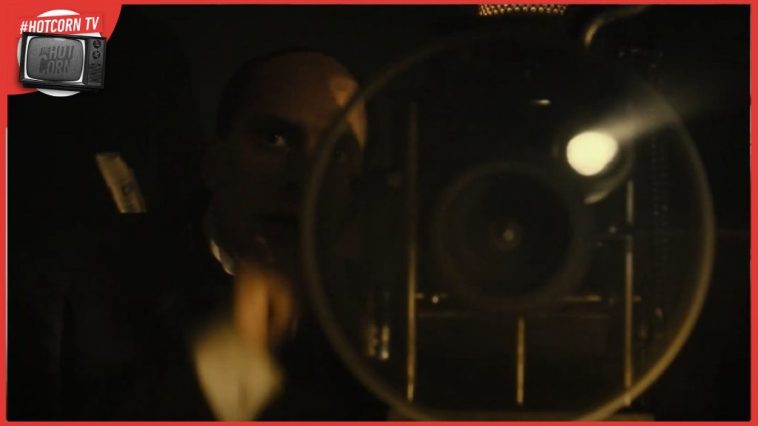 Luca Marinelli in una scena di M - Il figlio del secolo