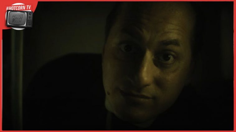 Luca Marinelli in una scena di M - Il figlio del secolo