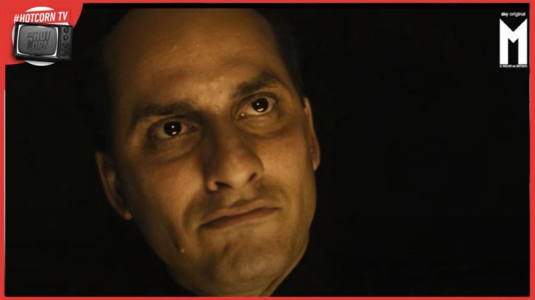 Luca Marinelli in una scena di M - Il Figlio del Secolo