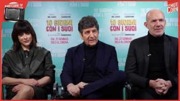 Valentina Lodovini, Fabio De Luigi, Alessandro Genovesi e 10 Giorni con i Suoi
