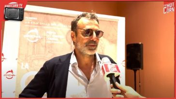 Alessandro Preziosi in un momento della nostra intervista per parlare de La Città Macchina - Verona 900