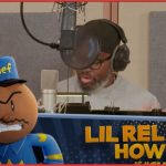 Lil Rey Howery in sala doppiaggio per Dog Man, un film animato di Peter Hastings