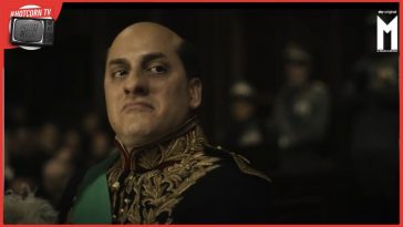 Luca Marinelli in una scena di M - Il Figlio del Secolo