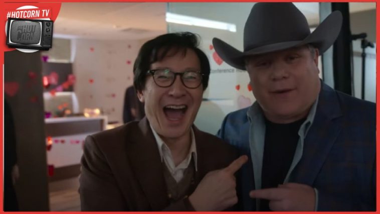 Ke Huy Quan e Sean Astin sul set di Colpi d’Amore, opera prima di Jojo Eusebio