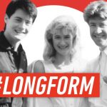 Kyle MacLachlan, Laura Dern e David Lynch sul set di Velluto Blu
