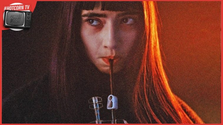 Un estratto dalla locandina ufficiale di Vampira Umanista Cerca Suicida Consenziente