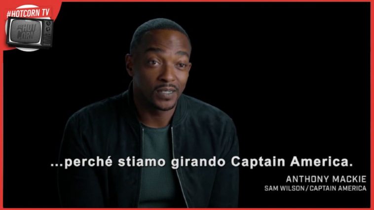 Con Anthony Mackie dietro le quinte di Captain America: Brave New World