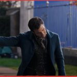 Luke Thompson sul set della quarta stagione di Bridgerton. Presto su Netflix