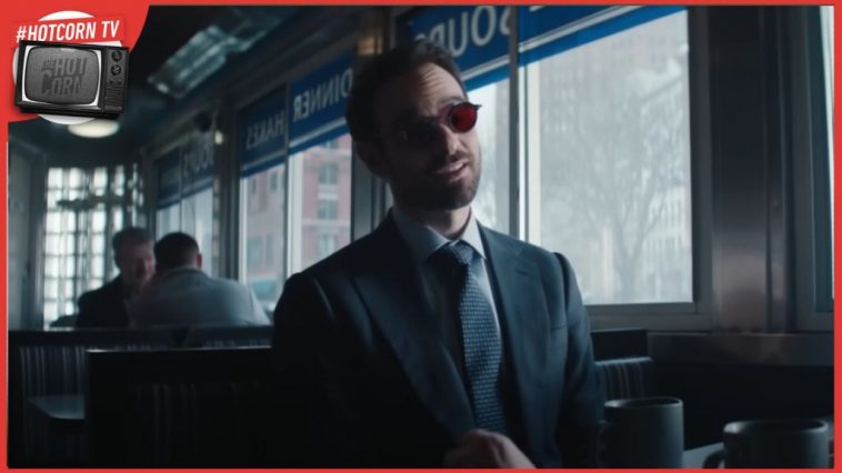 Charlie Cox in una scena di Daredevil: Rinascita