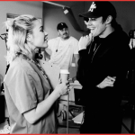 Yungblud e Florence Pugh sul set del video del singolo Zombie