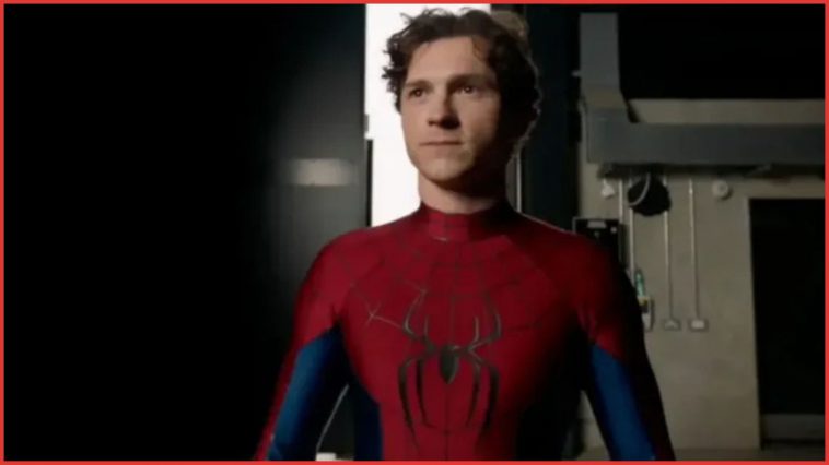 Tom Holland sul set di Spider-Man: Brand New Day