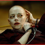 Emma Stone in una scena di Bugonia