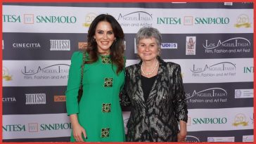 Nella foto Raffaella de Laurentiis con la sindaca di Beverly Hills Sharona Nazarian