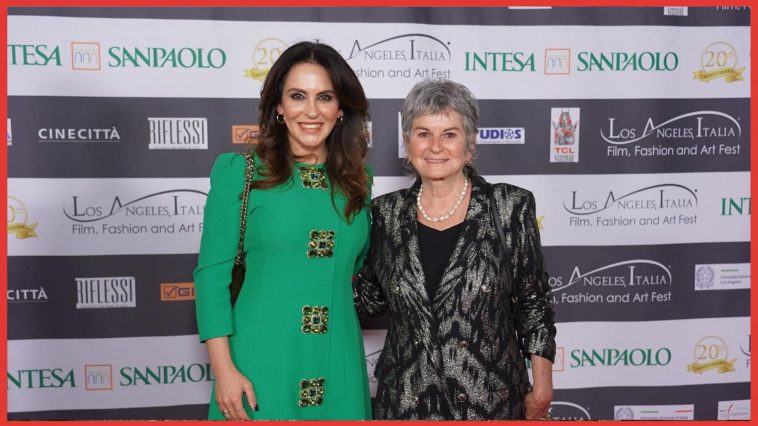 Nella foto Raffaella de Laurentiis con la sindaca di Beverly Hills Sharona Nazarian
