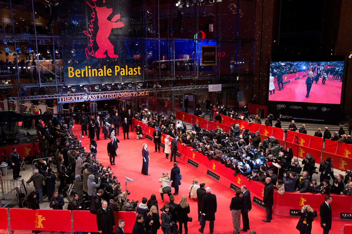 Berlin International Film Festival and his big red Bear.