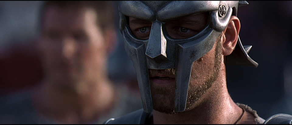 A scene from Gladiator.
